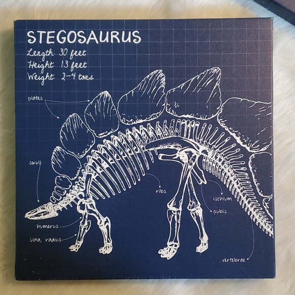 Like New! Canvas Dino Wall Art. - Picture 6 of 14